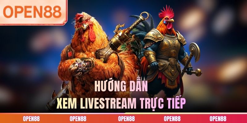 Hướng dẫn xem livestream trực tiếp