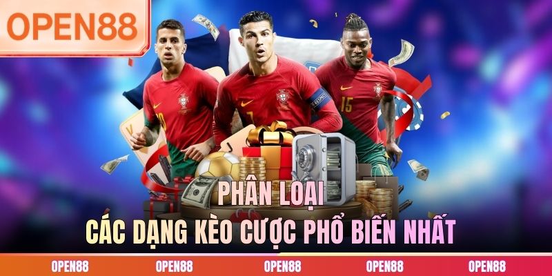 Phân loại các dạng kèo cược phổ biến nhất